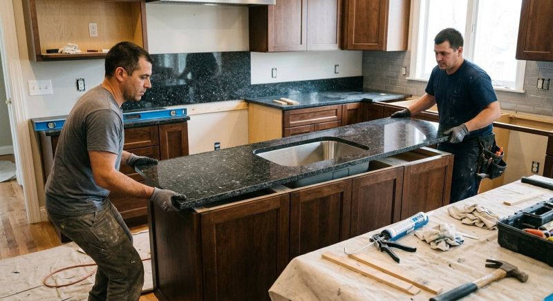 Granite Installation in Santa Rosa, CA