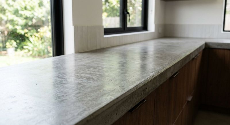 Concrete Counter Installation in Marin County, CA