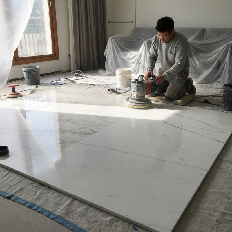 Marble Countertop Polishing