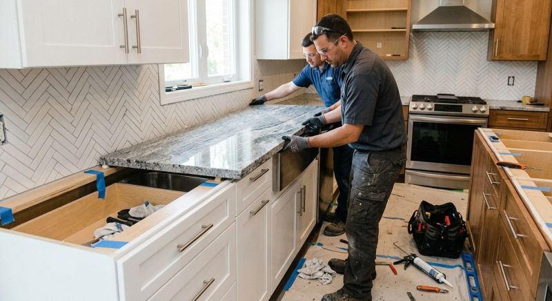 Kitchen Countertop Remodeling in Lake County, IL