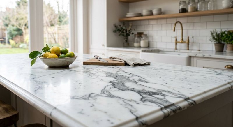 Marble Slab Installation in Napa, CA